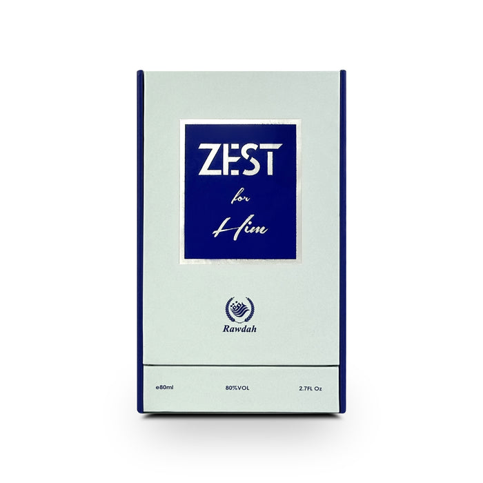 Rawdah Zest For Him 100 ML EDP Men Perfume