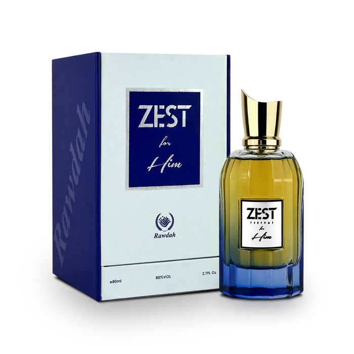 Rawdah Zest For Him 100 ML EDP Men Perfume