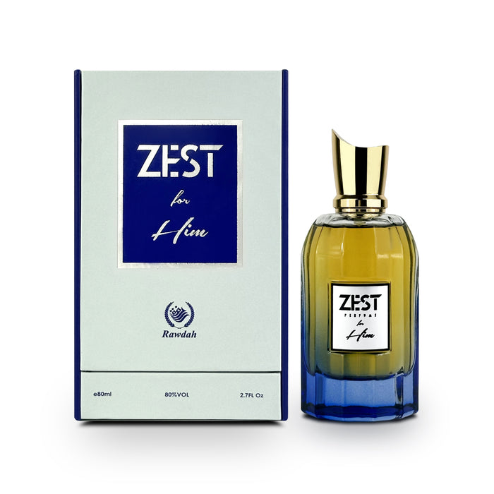 Rawdah Zest For Him 100 ML EDP Men Perfume