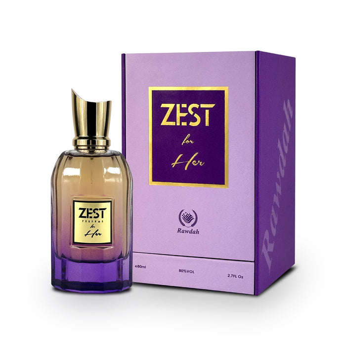 Rawdah Zest For Her 100 ML EDP Women Perfume