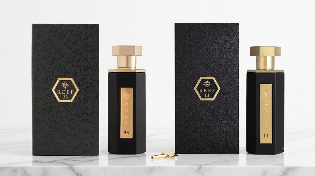 Reef 33 Black 100 ml EDP Unisex + 11 100 ml EDP Unisex Bundle Offer