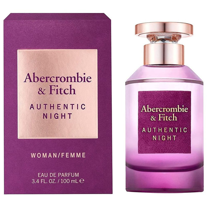 Abercrombie & Fitch Authentic Night 100 ml EDP Women Perfume