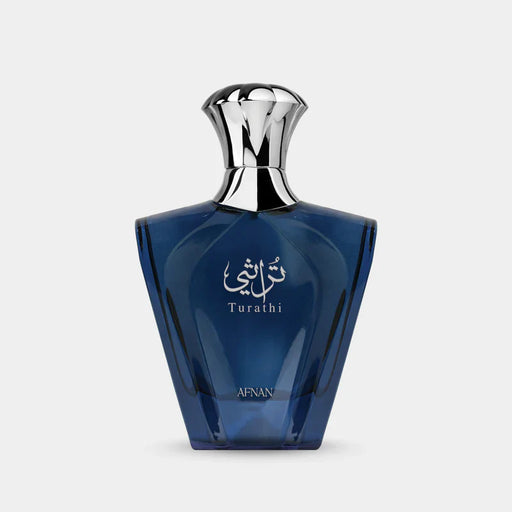 Image of Afnan Turathi Blue 90 ML EDP Men Perfume - Luxury fragrance available on Fragrant Souq