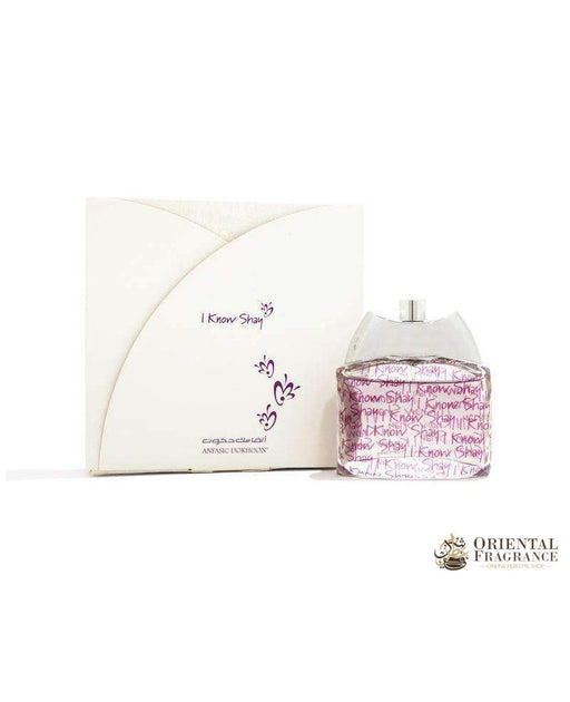 Product image of anfasic dokhoon i know shay parfum 75 ml edp unisex perfume