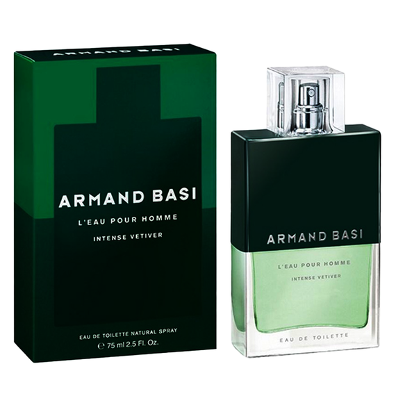Product image of armand basi leau pour homme intense vetiver 75 ml edt men perfume - Image 2