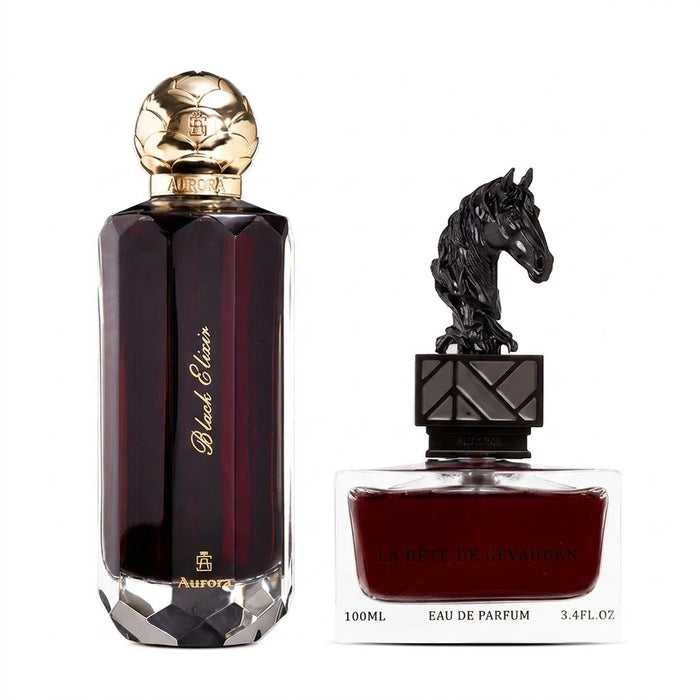 Aurora Black Elixir 100 ml EDP Men + Celestial Collection La Bête de Gevaudan 100 ml EDP Men Bundle Offer