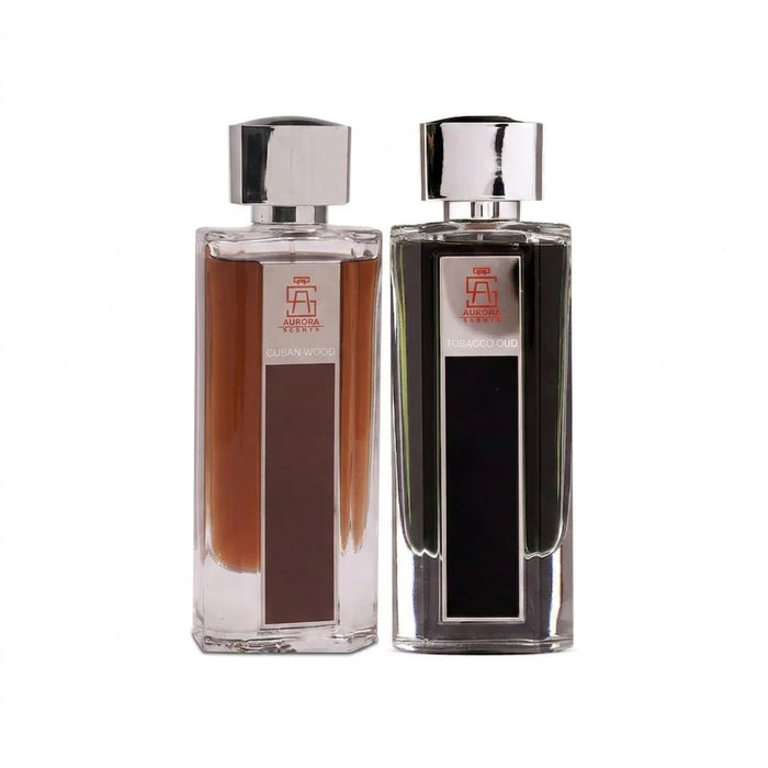 Aurora Cuban Wood 100 ml EDP Men + Tobacco Oud 100 ml EDP Men Bundle Offer