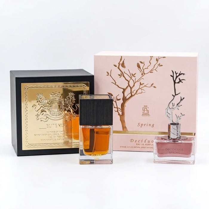 Aurora ELITE VIP 100 ml EDP Men + Deciduous Spring 100 ml EDP Women Bundle Offer