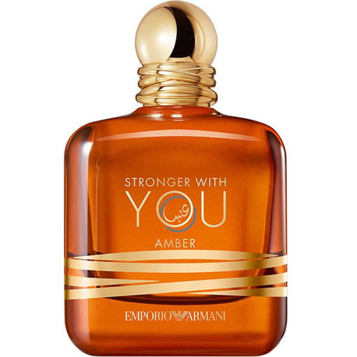 Giorgio Armani Stronger With You Amber 100 ML EDP Men New Sealed Box