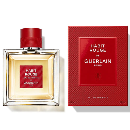 Product image of guerlain habit rouge 100 ml edt men perfume - Image 2