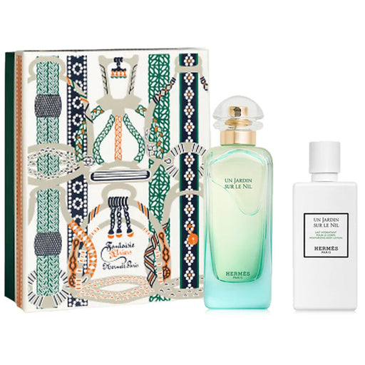 Product image of HERMES UN JARDIN SUR LE NIL (U) SET EDT 100 ml + MOISTURIZING BODY LOTION 80 ml FR second image