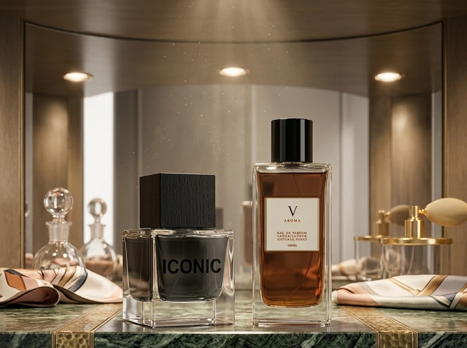 Aurora Iconic 100 ml EDP Men + Aroma V 100 ml EDP Men Bundle Offer