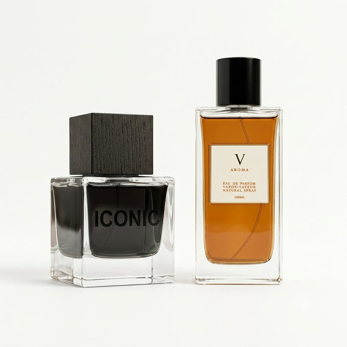 Aurora Iconic 100 ml EDP Men + Aroma V 100 ml EDP Men Bundle Offer