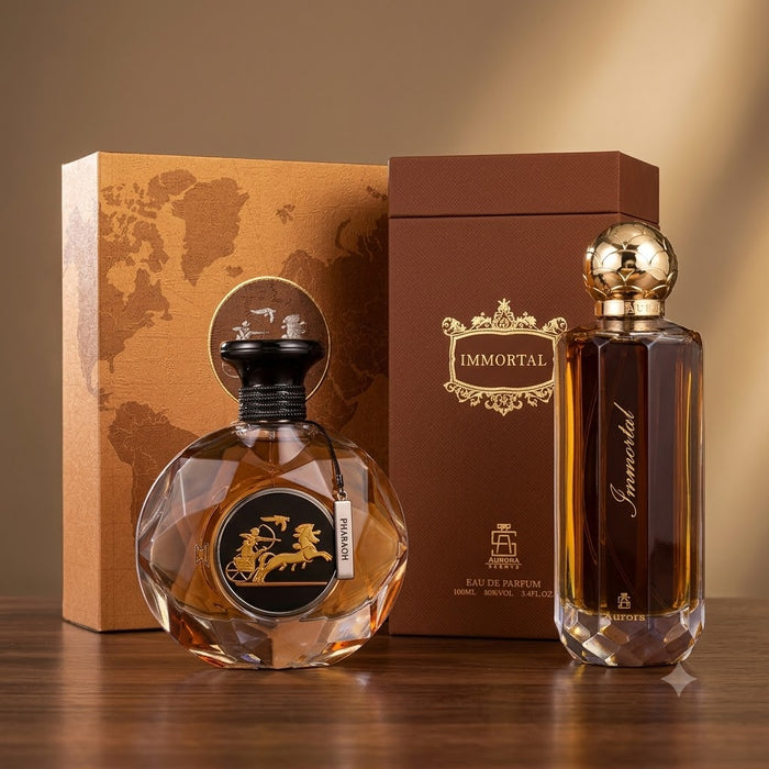 Aurora Immortal 100 ml EDP Men + Pharaoh 100 ml EDP Men Bundle Offer