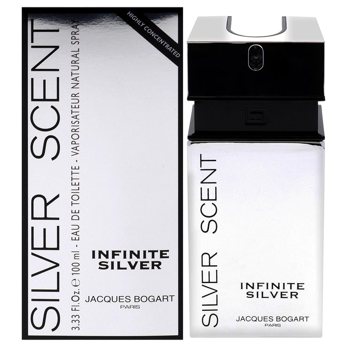 Product image of jacques bogart silver scent infinite silver 100 ml edt men perfume - Image 2