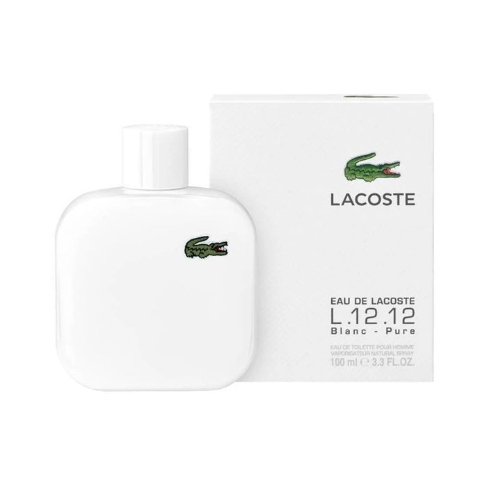 عطر لاكوست او دي لاكوست L.12.12 وايت 100 مل او دي تواليت للرجال