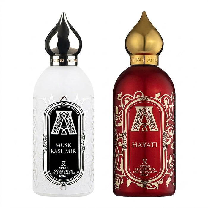 Attar Collection Musk Kashmir 100 ml EDP Unisex + Hayati 100 ml EDP Unisex Bundle Offer