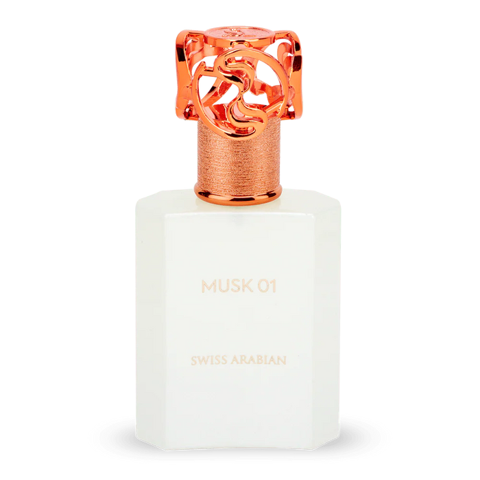 Product image of swiss arabian heritage collection musk 01 50 ml edp unisex perfume