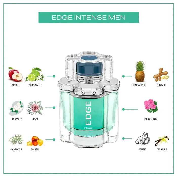 Product image of swiss arabian edge intense 100 ml edp men perfume - Image 2