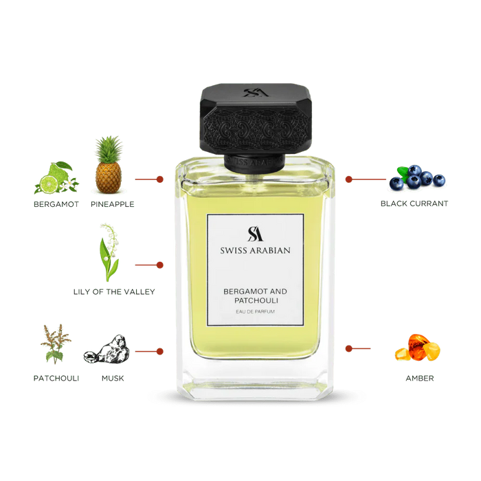 Product image of swiss arabian harmony bergamot and patchouli 100 ml edp men perfume - Image 3