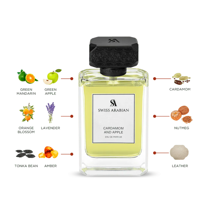 Product image of swiss arabian harmony cardamom and apple 100 ml edp men perfume - Image 3