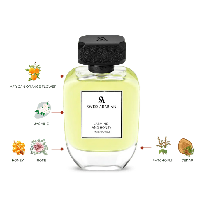 Product image of swiss arabian harmony jasmin and honey 100 ml edp women perfume - Image 3