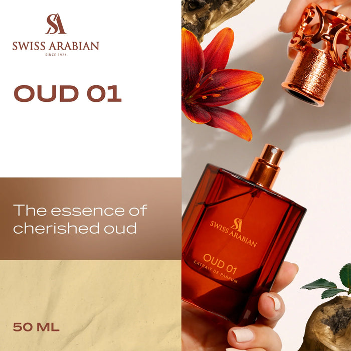 Product image of swiss arabian heritage collection oud 01 50 ml edp unisex perfume - Image 3
