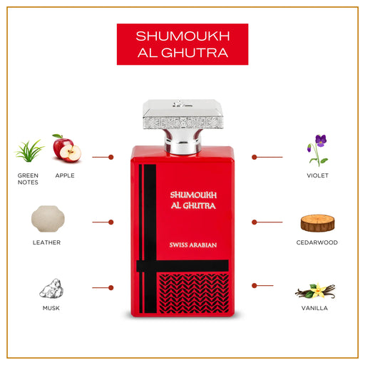 Product image of swiss arabian shumoukh al ghutra 100 ml edp men perfume - Image 2