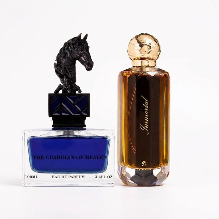 Aurora Celestial Collection | The Guardian of Heaven 100 ml EDP Men + Immortal 100 ml EDP Men Bundle Offer