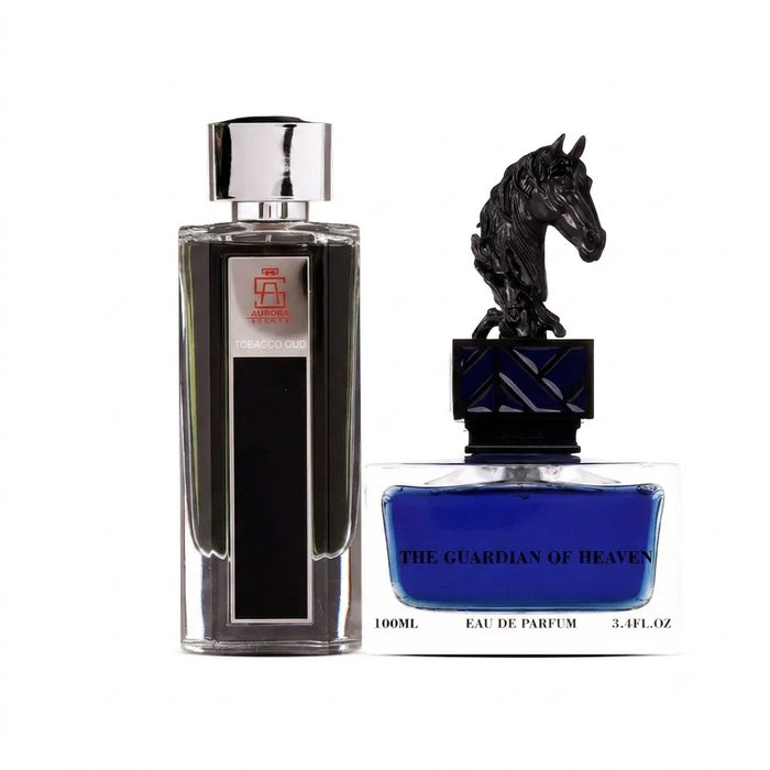 Aurora Tobacco Oud 100 ml EDP Men + Celestial Collection | The Guardian of Heaven 100 ml EDP Men Bundle Offer