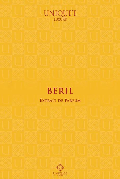 Unique'E Luxury Beril 100 ml Extrait De Parfum Unisex Perfume