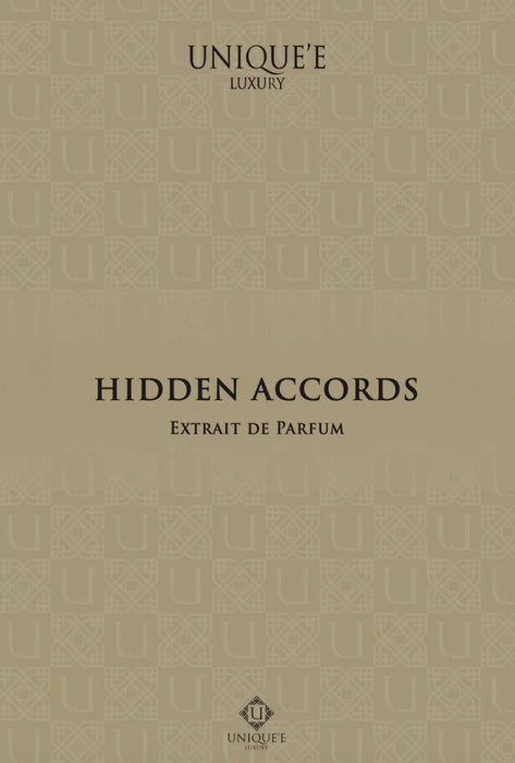 Unique'E Luxury Hidden Accords 100 ml Extrait De Parfum Unisex Perfume