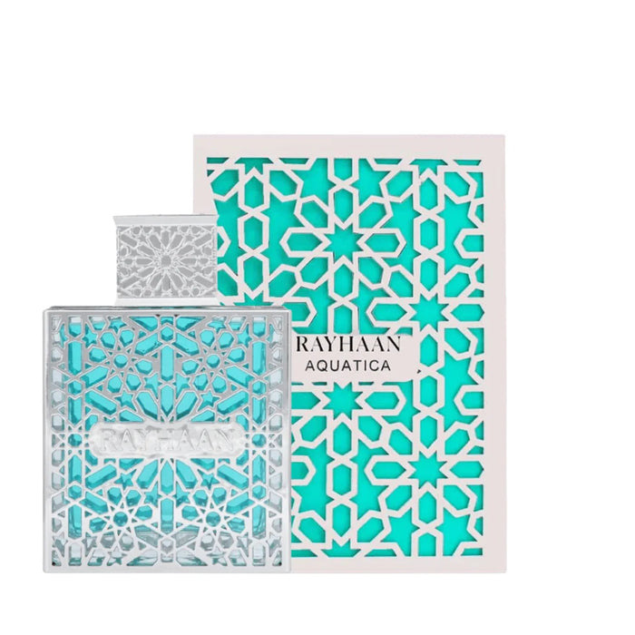 Rayhaan Aquatica 100 ml EDP Men + Pacific Aura 100 ml EDP Unisex Bundle Offer