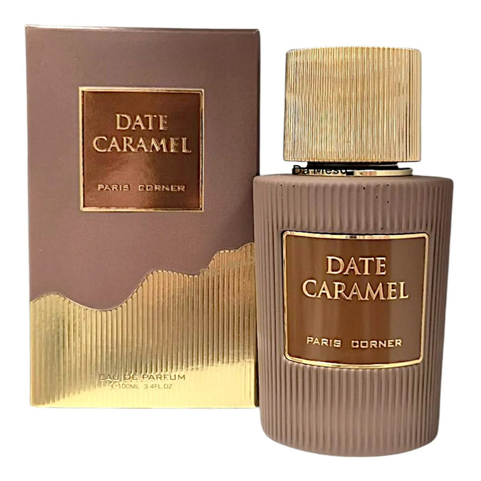 Paris Corner Date Caramel 100 ml EDP Unisex + Taskeen Caramel Cascade 100 ml EDP Unisex Bundle Offer