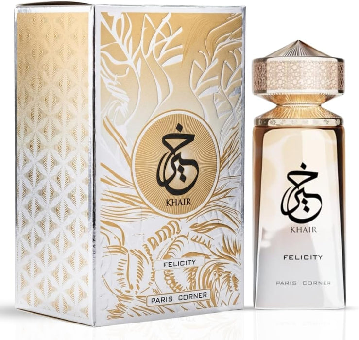 Paris Corner Khair Felicity 100 ml EDP Women + Khair 100 ml EDP Unisex Bundle Offer