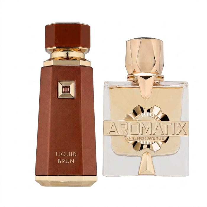 French Avenue Liquid Brun 100 ml EDP Men + Aromatix X Xandal 100 ml Extrait De Parfum Unisex Bundle Offer