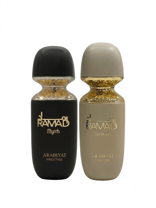 MyPERFUMES Arabiyat Prestige - Ramad Myrrh 100 ml EDP Unisex + Arabiyat Prestige - Ramad Louban 100 ml EDP Unisex Bundle Offer