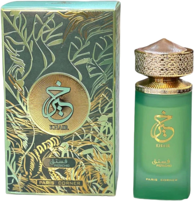 Paris Corner Khair Pistachio 100 ml EDP Unisex + Khair Felicity 100 ml EDP Women Bundle Offer