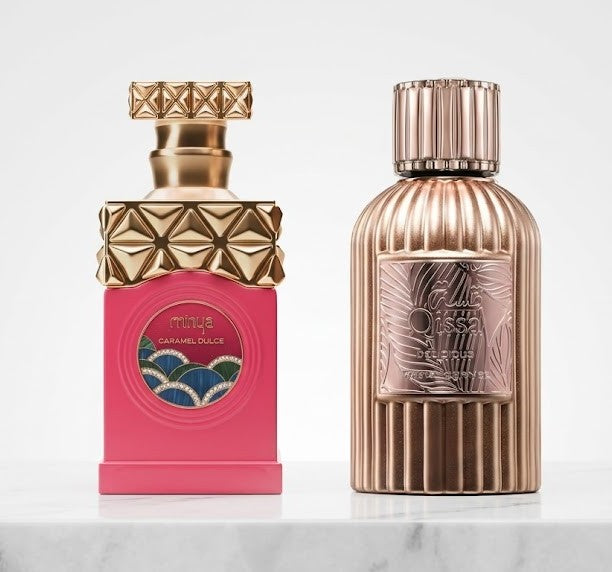 Paris Corner Qissa Delicious 100 ml EDP Women + Minya Caramel Dulce 100 ml EDP Women Bundle Offer