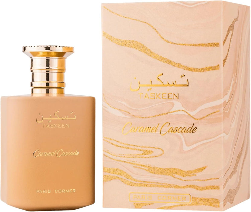 Paris Corner Date Caramel 100 ml EDP Unisex + Taskeen Caramel Cascade 100 ml EDP Unisex Bundle Offer