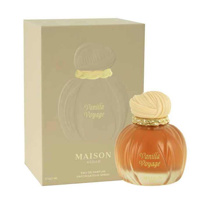 Maison Asrar Vanilla Voyage 100 ml EDP Unisex + Gulf Orchid Vanilla Addiction 100 ml EDP Unisex Bundle Offer