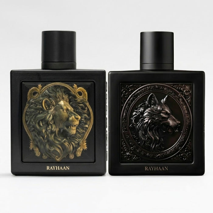 Rayhaan Wolf 100 ml EDP Men + Lion 100 ml EDP Unisex Bundle Offer